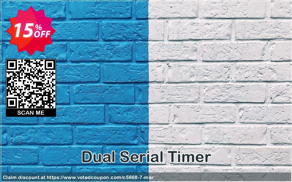 Dual Serial Timer Coupon Code Apr 2024, 15% OFF - VotedCoupon