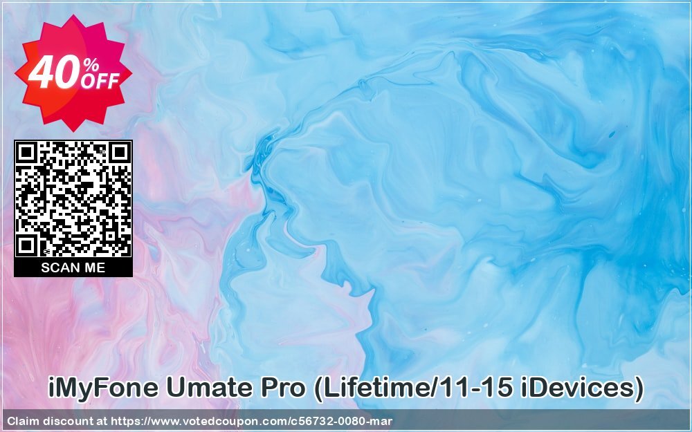 iMyFone Umate Pro, Lifetime/11-15 iDevices  Coupon Code Apr 2024, 40% OFF - VotedCoupon