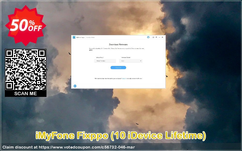 iMyFone Fixppo, 10 iDevice Lifetime  Coupon Code Apr 2024, 50% OFF - VotedCoupon