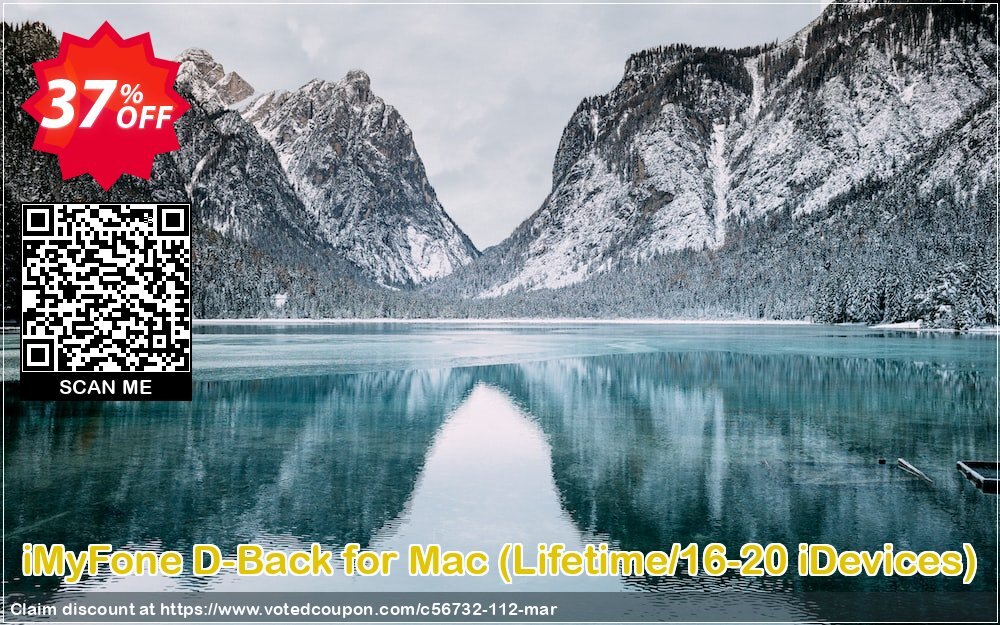 iMyFone D-Back for MAC, Lifetime/16-20 iDevices  Coupon, discount iMyfone discount (56732). Promotion: iMyfone promo code