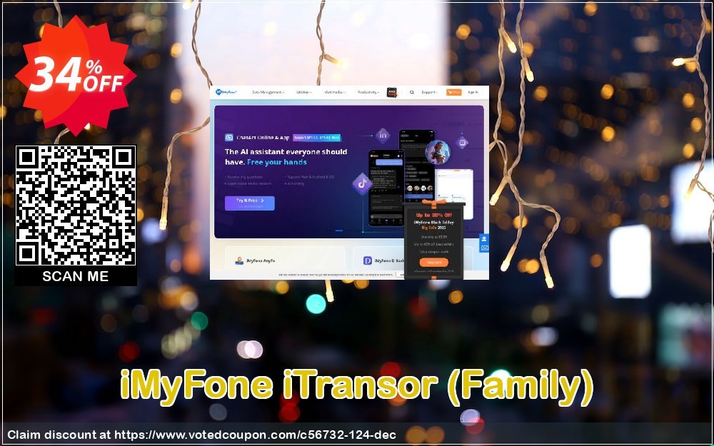 iMyFone iTransor, Family  Coupon Code May 2024, 34% OFF - VotedCoupon