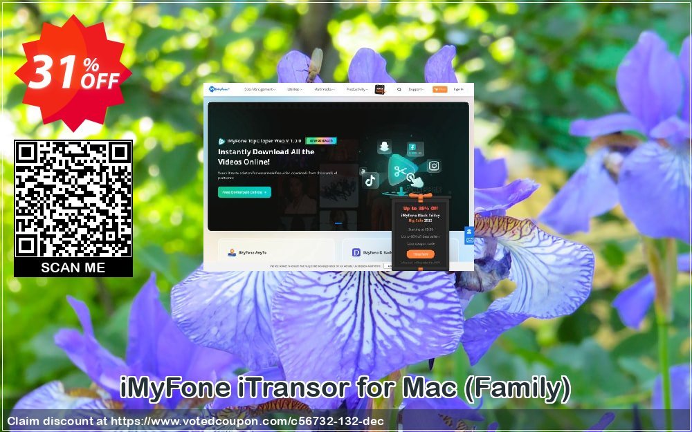 iMyFone iTransor for MAC, Family  Coupon Code Apr 2024, 31% OFF - VotedCoupon