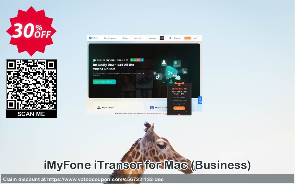 iMyFone iTransor for MAC, Business  Coupon, discount iMyfone discount (56732). Promotion: iMyfone promo code