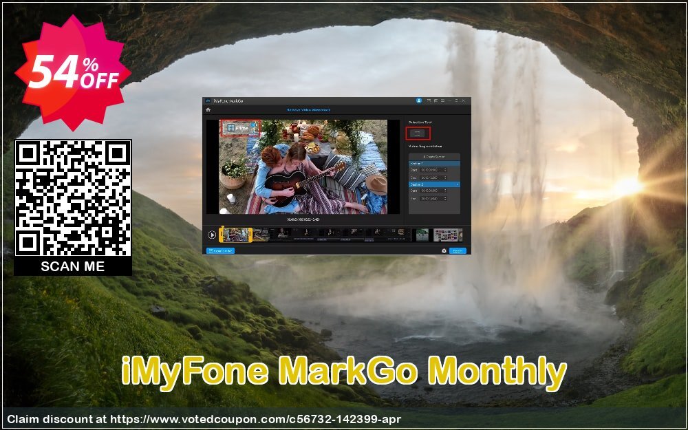 iMyFone MarkGo Monthly Coupon Code Apr 2024, 54% OFF - VotedCoupon