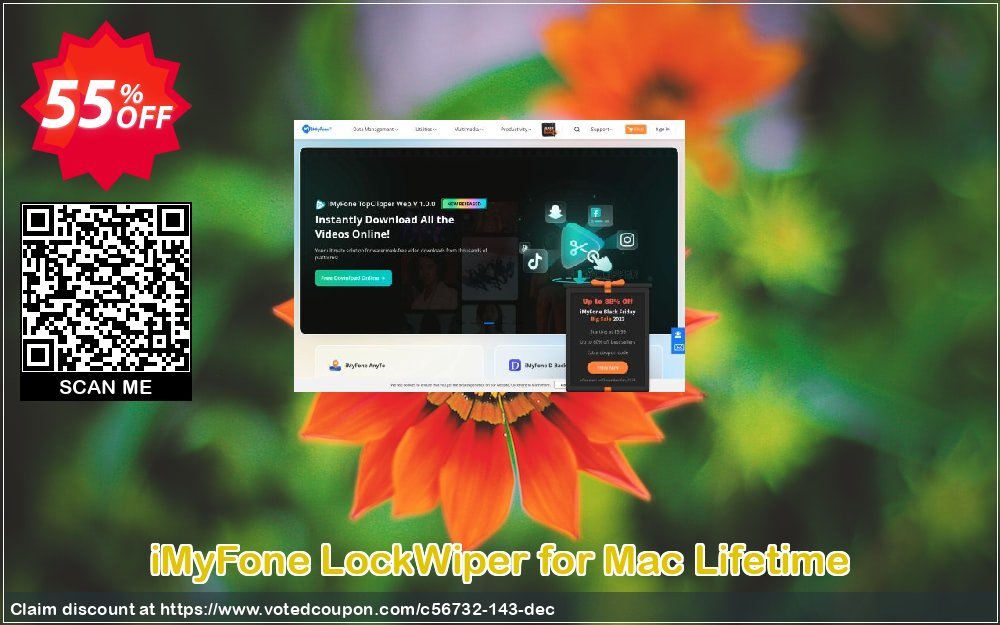 iMyFone LockWiper for MAC Lifetime Coupon, discount iMyfone discount (56732). Promotion: iMyfone promo code