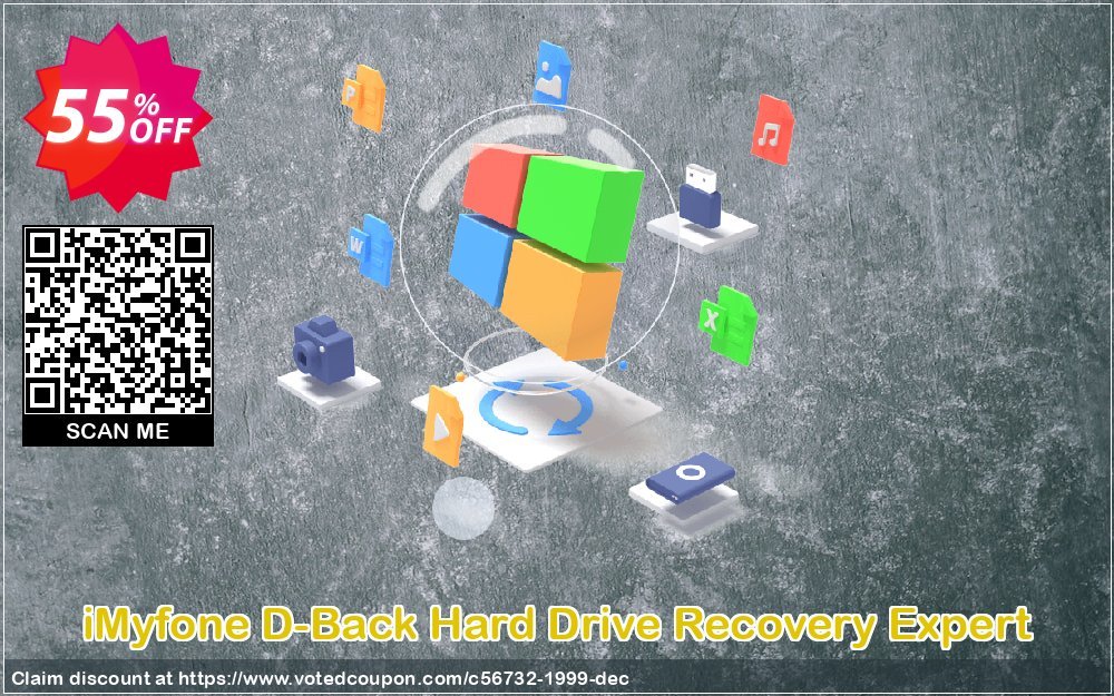 Get 55% OFF iMyfone D-Back Hard Drive Recovery Expert Coupon