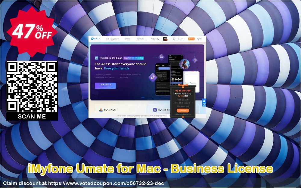 iMyfone Umate for MAC - Business Plan Coupon, discount iMyfone discount (56732). Promotion: iMyfone promo code