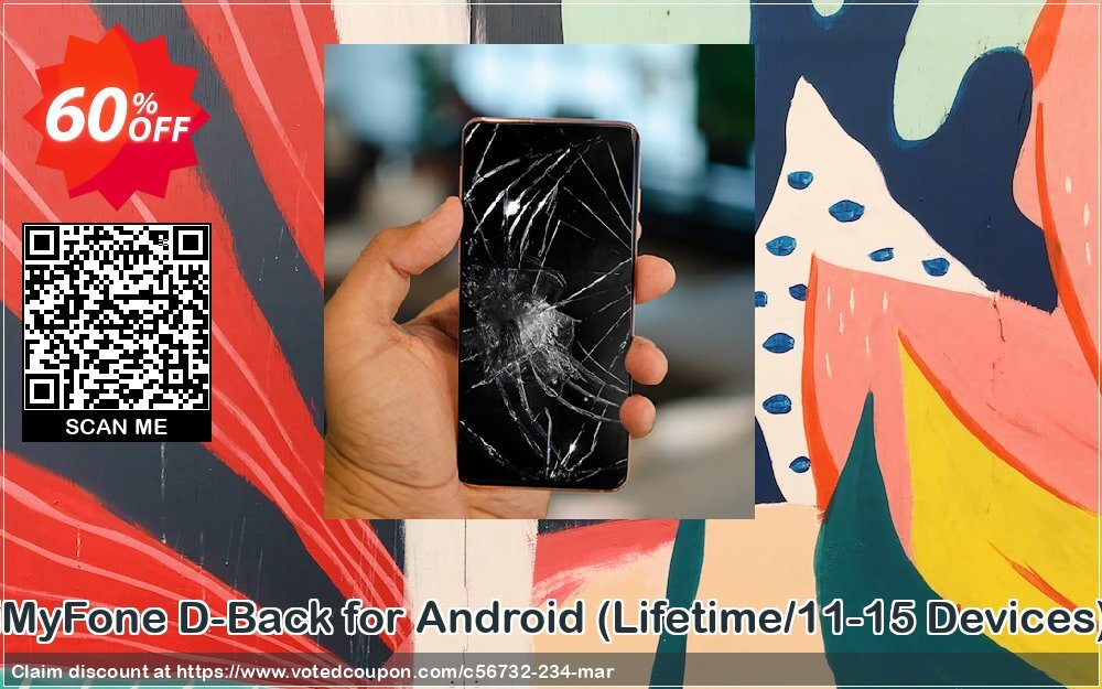 iMyFone D-Back for Android, Lifetime/11-15 Devices  Coupon, discount 60% OFF  iMyFone D-Back for Android (Lifetime/11-15 Devices), verified. Promotion: Awful offer code of  iMyFone D-Back for Android (Lifetime/11-15 Devices), tested & approved