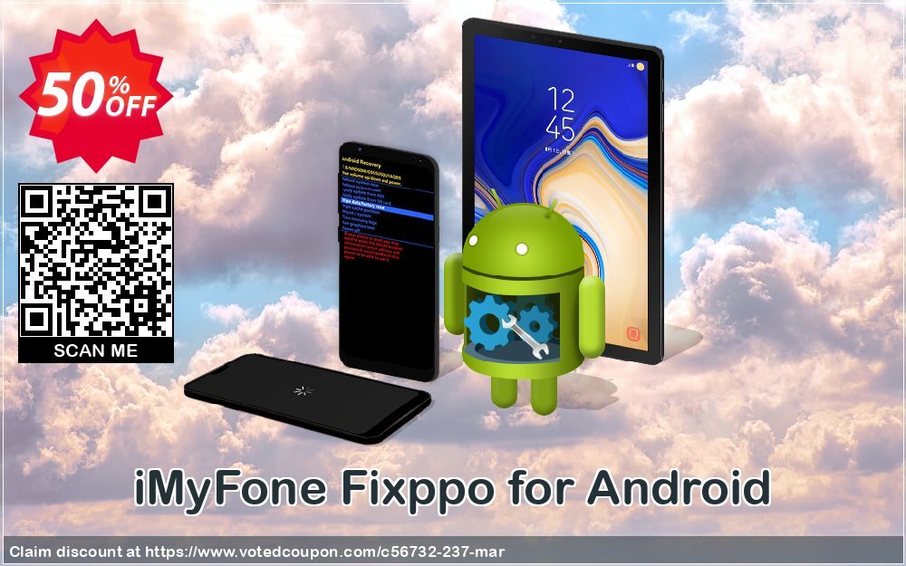 iMyFone Fixppo for Android Coupon, discount 42% OFF iMyFone Fixppo for Android, verified. Promotion: Awful offer code of iMyFone Fixppo for Android, tested & approved