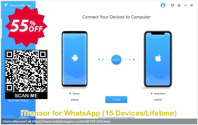 iTransor for WhatsApp, 15 Devices/Lifetime  Coupon Code Apr 2024, 55% OFF - VotedCoupon