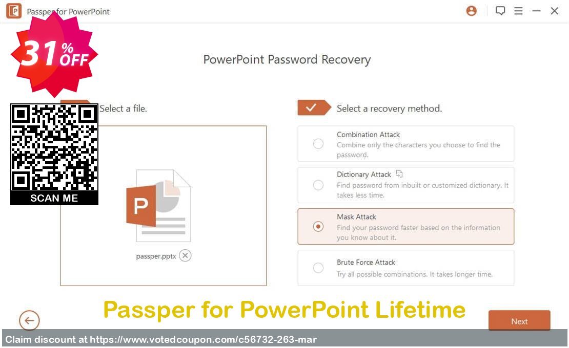 Passper for PowerPoint Lifetime