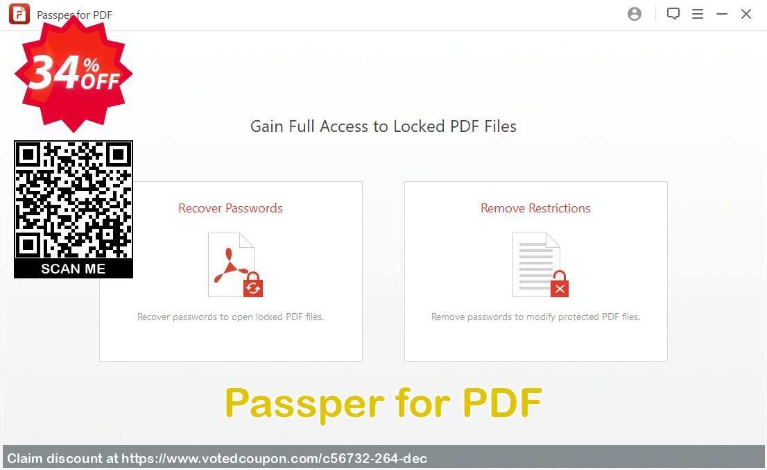 Passper for PDF Coupon, discount 30% OFF Passper for PDF, verified. Promotion: Awful offer code of Passper for PDF, tested & approved