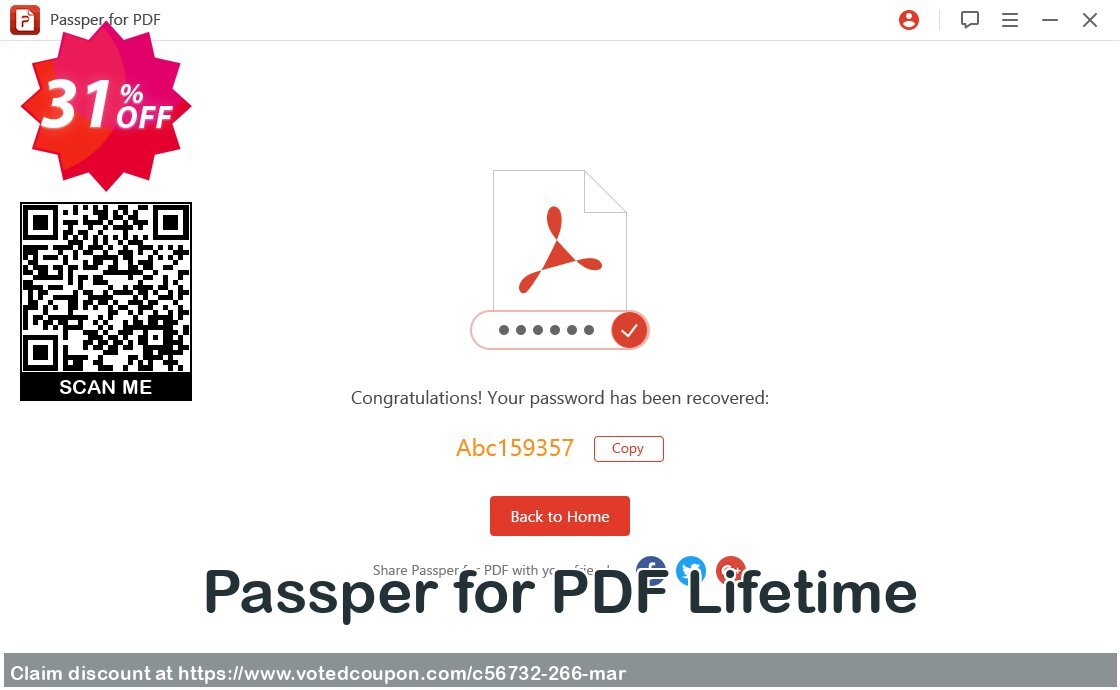 Passper for PDF Lifetime