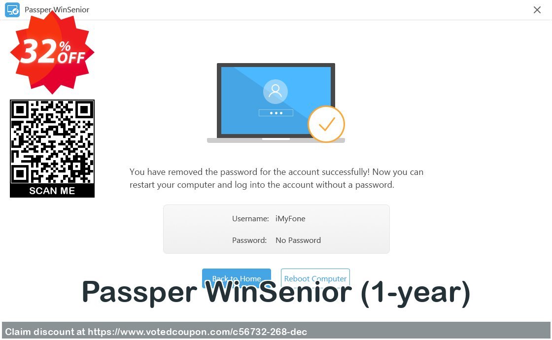 Passper WinSenior, 1-year 