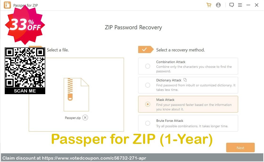 Passper for ZIP, 1-Year  Coupon, discount 30% OFF Passper for ZIP (1-Year), verified. Promotion: Awful offer code of Passper for ZIP (1-Year), tested & approved