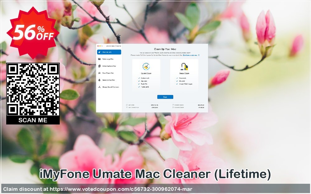 iMyFone Umate MAC Cleaner, Lifetime  Coupon Code Jun 2024, 56% OFF - VotedCoupon