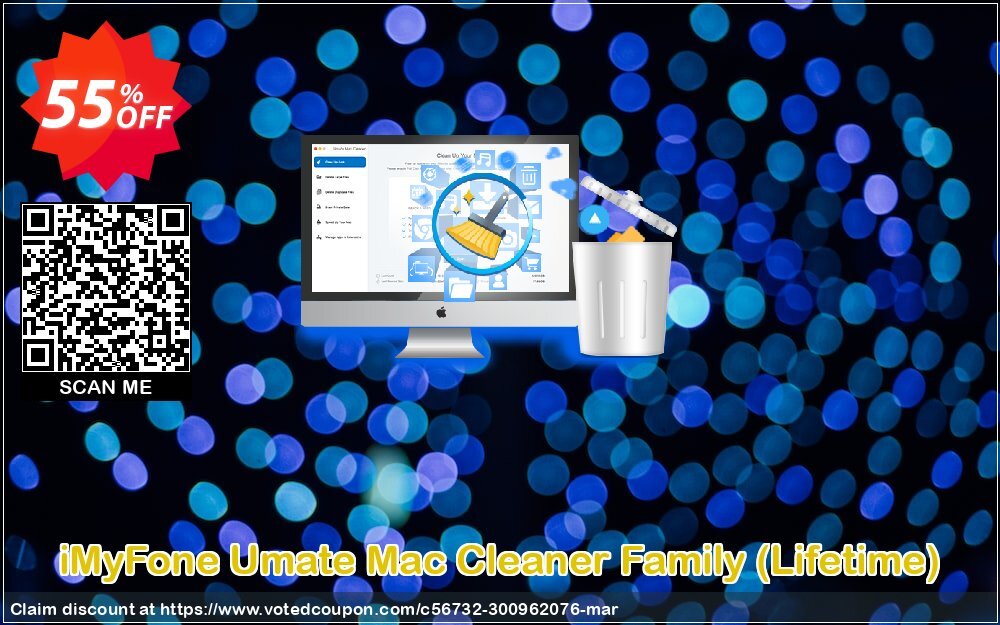 iMyFone Umate MAC Cleaner Family, Lifetime  Coupon Code Apr 2024, 55% OFF - VotedCoupon