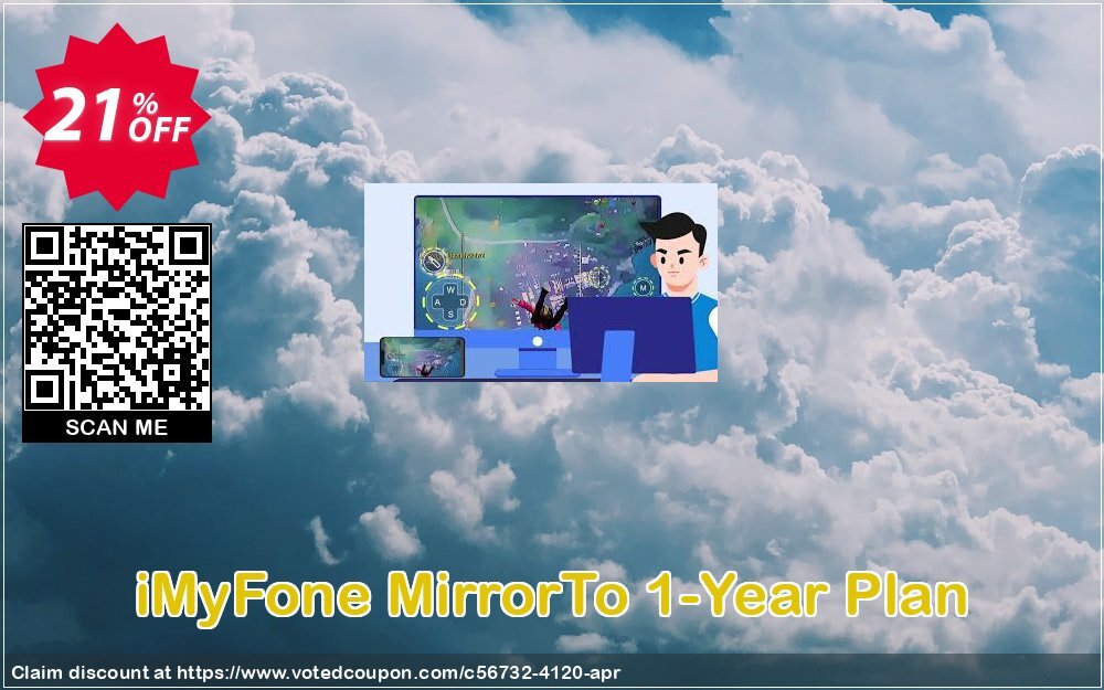 iMyFone MirrorTo 1-Year Plan Coupon, discount 20% OFF iMyFone MirrorTo 1-Year Plan, verified. Promotion: Awful offer code of iMyFone MirrorTo 1-Year Plan, tested & approved