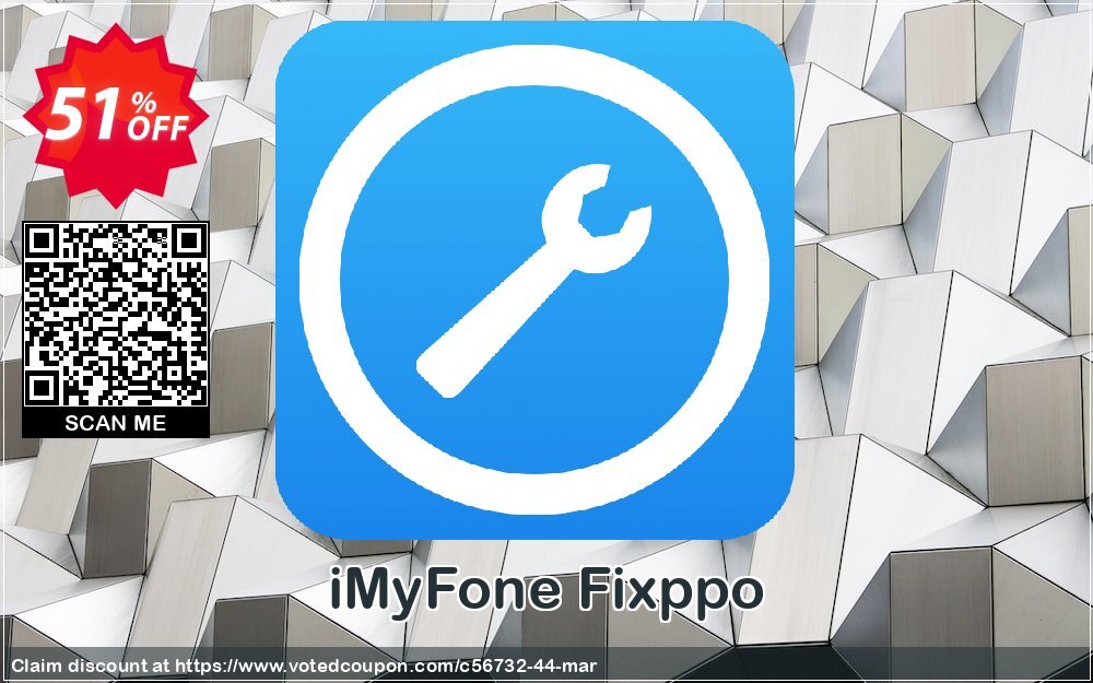 iMyFone Fixppo Coupon, discount iMyfone Fixppo Basic offer . Promotion: iMyfone promo code