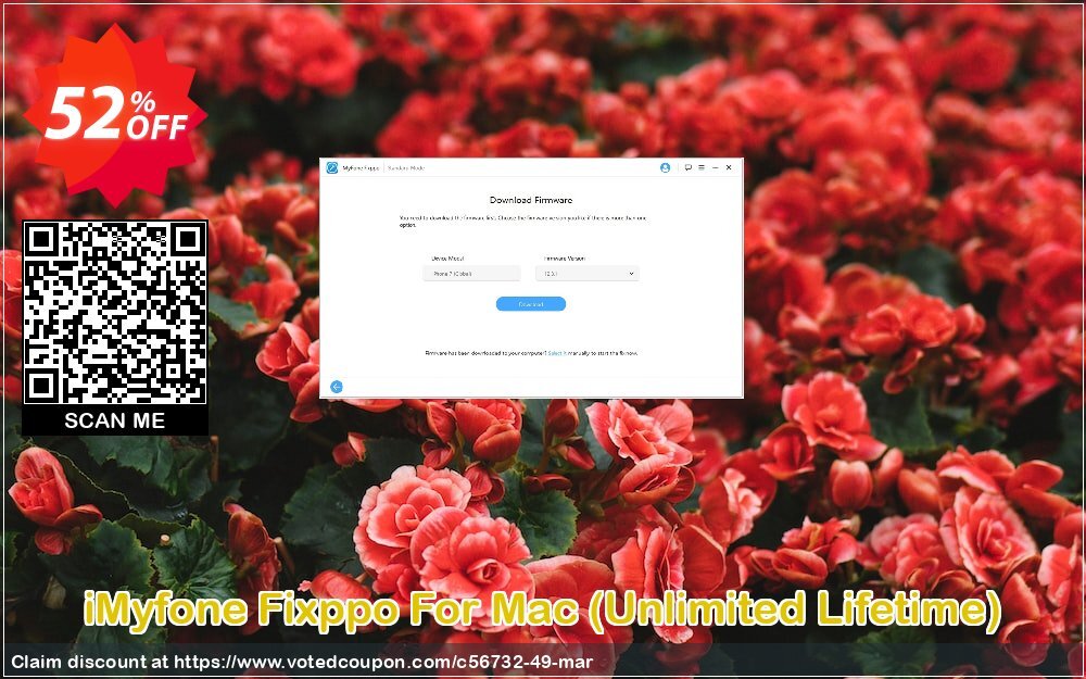 iMyfone Fixppo For MAC, Unlimited Lifetime  Coupon, discount iMyfone discount (56732). Promotion: iMyfone promo code