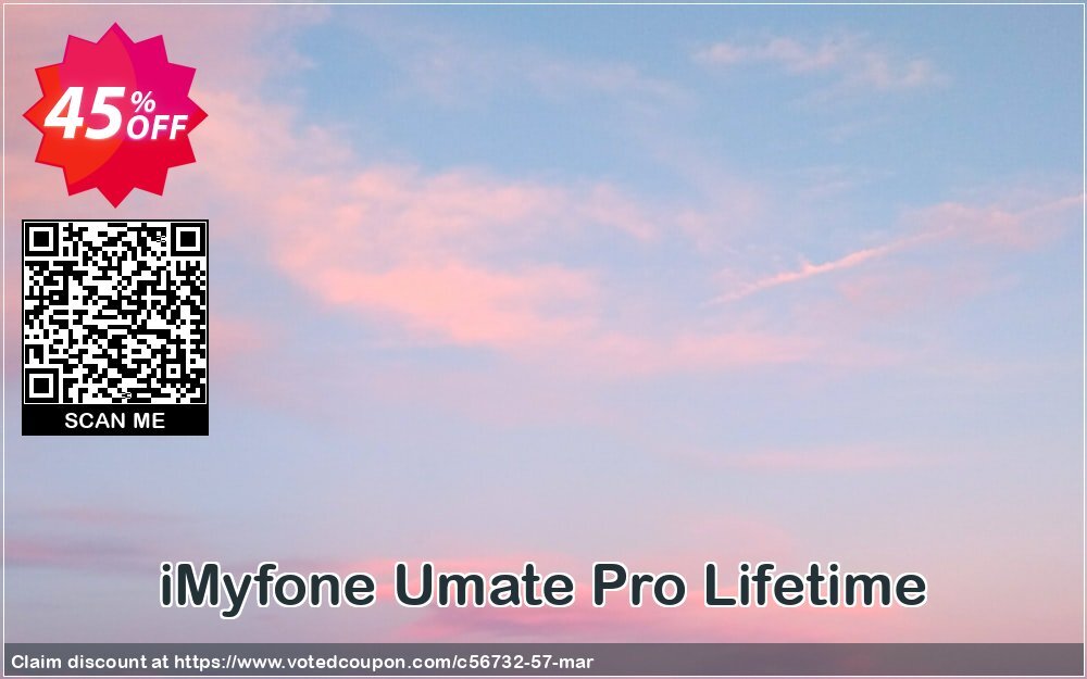 iMyfone Umate Pro Lifetime Coupon Code Apr 2024, 45% OFF - VotedCoupon