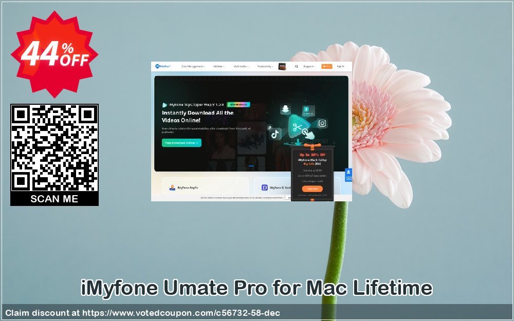 iMyfone Umate Pro for MAC Lifetime Coupon, discount iMyfone Umate Basic $14.975 . Promotion: iMyfone promo code