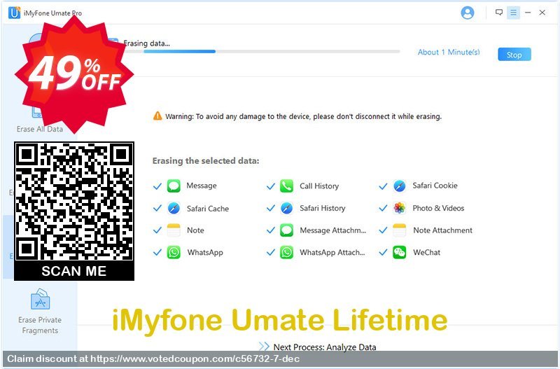iMyfone Umate Lifetime Coupon Code Mar 2024, 49% OFF - VotedCoupon