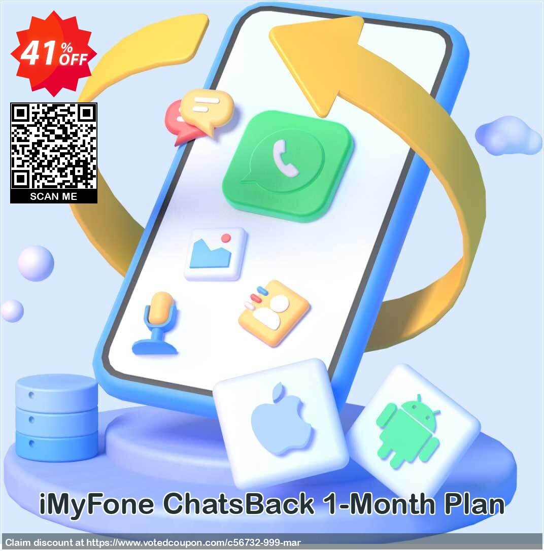 iMyFone ChatsBack 1-Month Plan Coupon, discount 40% OFF iMyFone ChatsBack 1-Month Plan, verified. Promotion: Awful offer code of iMyFone ChatsBack 1-Month Plan, tested & approved