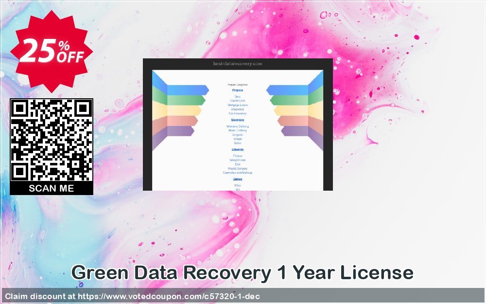 Green Data Recovery Yearly Plan Coupon, discount Best Data Recovery discount promote (57320). Promotion: Best Data Recovery discount codes (57320)
