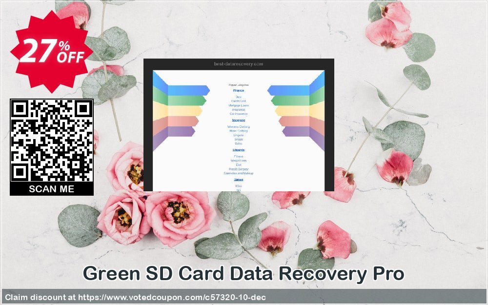 Green SD Card Data Recovery Pro Coupon, discount Best Data Recovery discount promote (57320). Promotion: Best Data Recovery discount codes (57320)