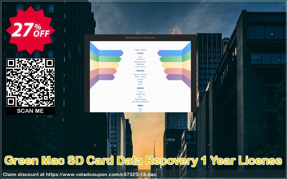 Green MAC SD Card Data Recovery Yearly Plan Coupon, discount Best Data Recovery discount promote (57320). Promotion: Best Data Recovery discount codes (57320)