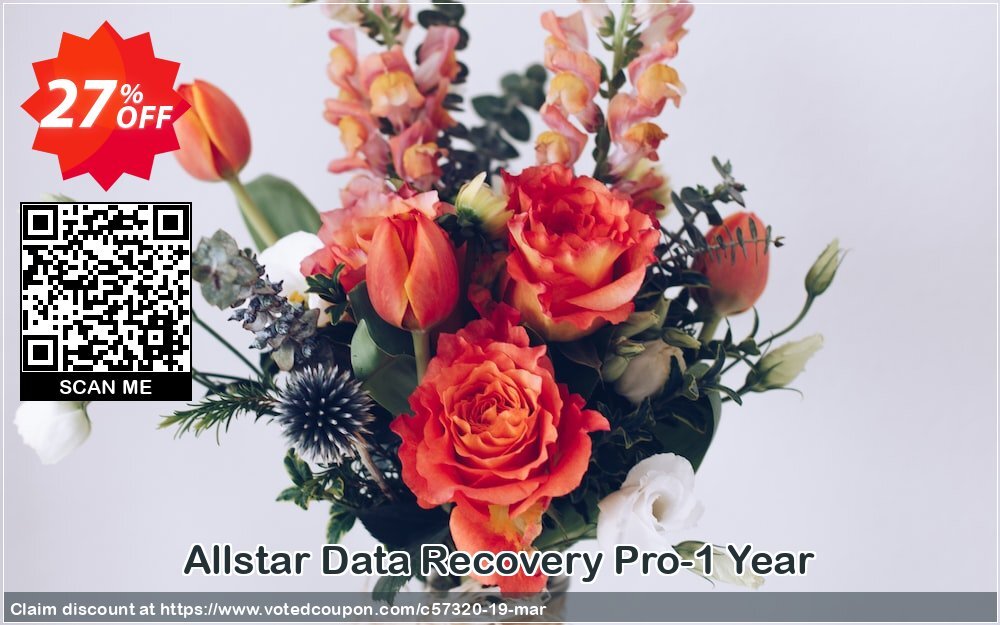 Allstar Data Recovery Pro-Yearly Coupon Code May 2024, 27% OFF - VotedCoupon