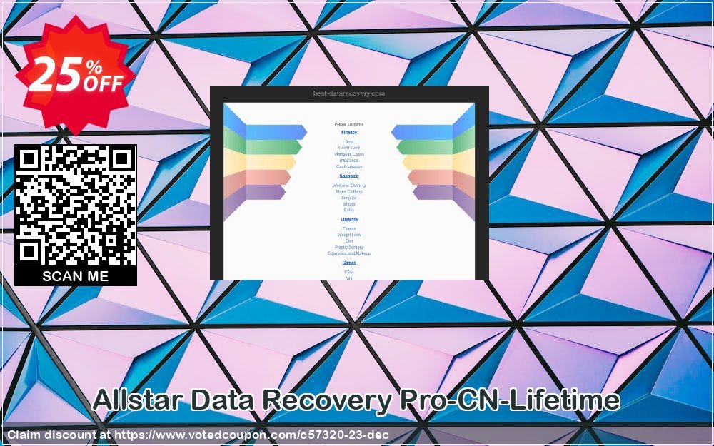 Allstar Data Recovery Pro-CN-Lifetime Coupon, discount Best Data Recovery discount promote (57320). Promotion: Best Data Recovery discount codes (57320)