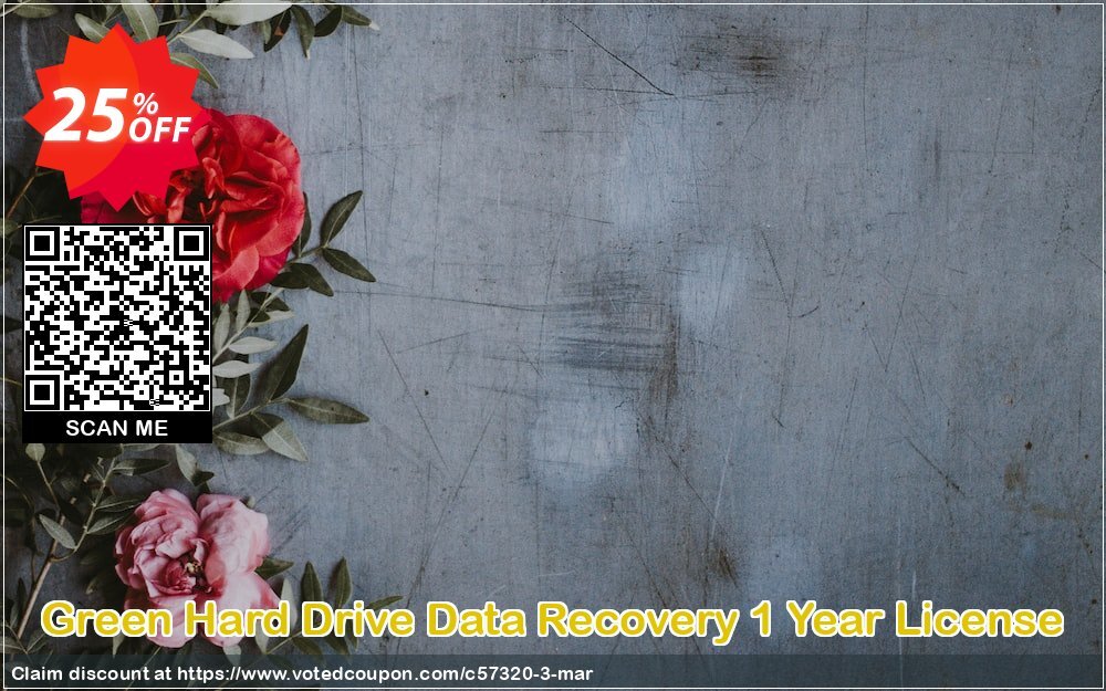 Green Hard Drive Data Recovery Yearly Plan Coupon Code May 2024, 25% OFF - VotedCoupon