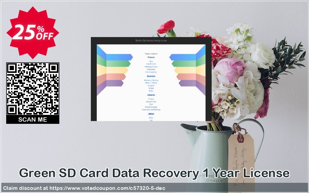 Green SD Card Data Recovery Yearly Plan Coupon, discount Best Data Recovery discount promote (57320). Promotion: Best Data Recovery discount codes (57320)