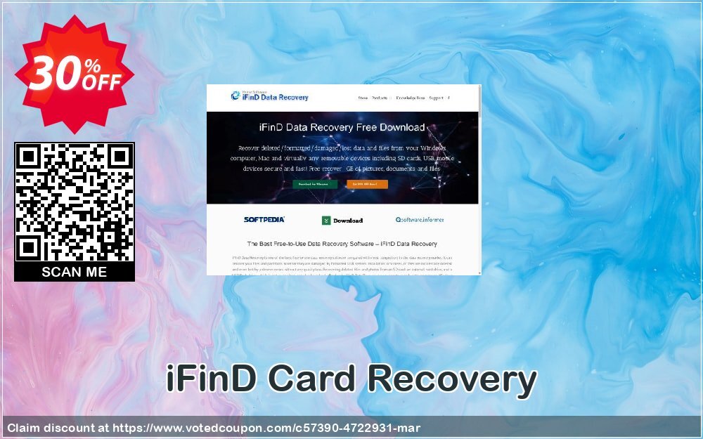 iFinD Card Recovery Coupon Code May 2024, 30% OFF - VotedCoupon