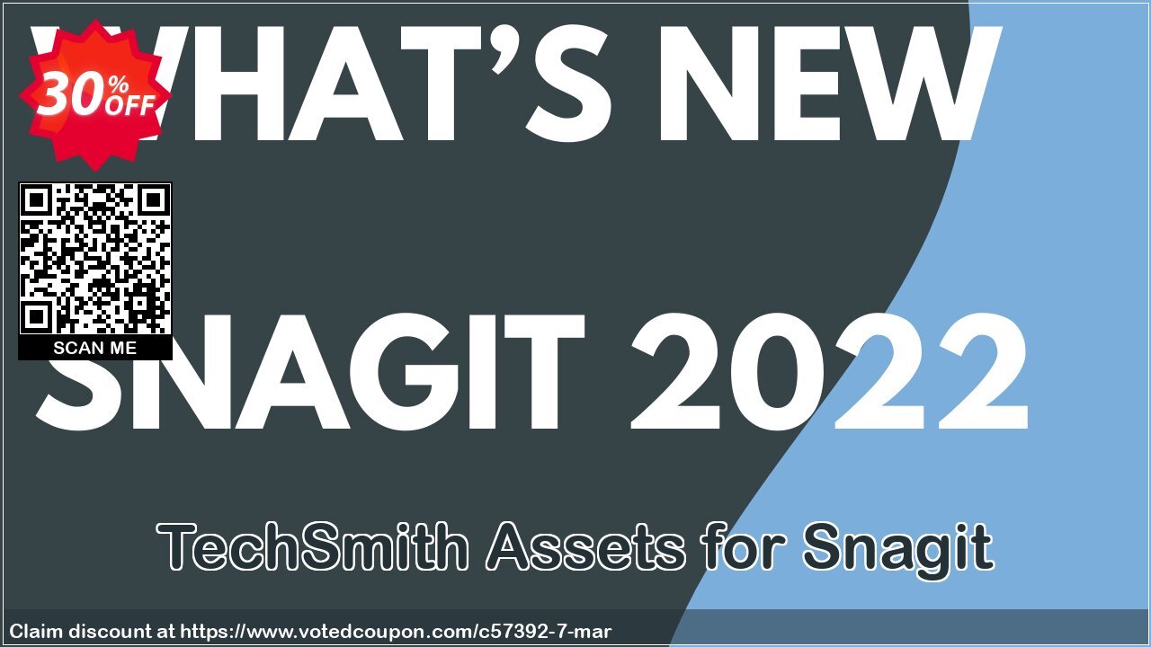 TechSmith Assets for Snagit Coupon Code May 2024, 30% OFF - VotedCoupon