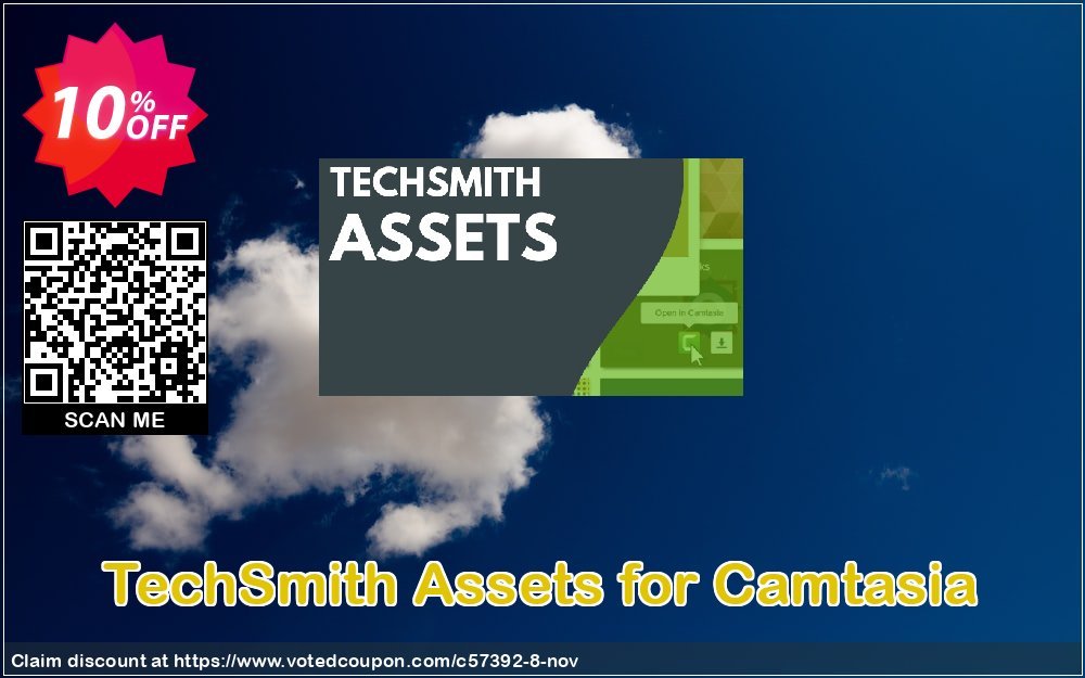 TechSmith Assets for Camtasia Coupon Code Dec 2023, 10% OFF - VotedCoupon