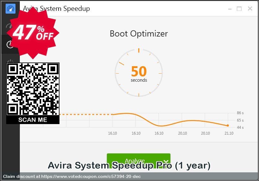 Avira System Speedup Pro, Yearly  Coupon Code Apr 2024, 47% OFF - VotedCoupon