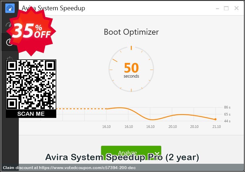 Avira System Speedup Pro, 2 year  Coupon Code May 2024, 35% OFF - VotedCoupon