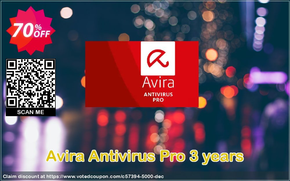 Avira Antivirus Pro 3 years Coupon Code May 2024, 70% OFF - VotedCoupon