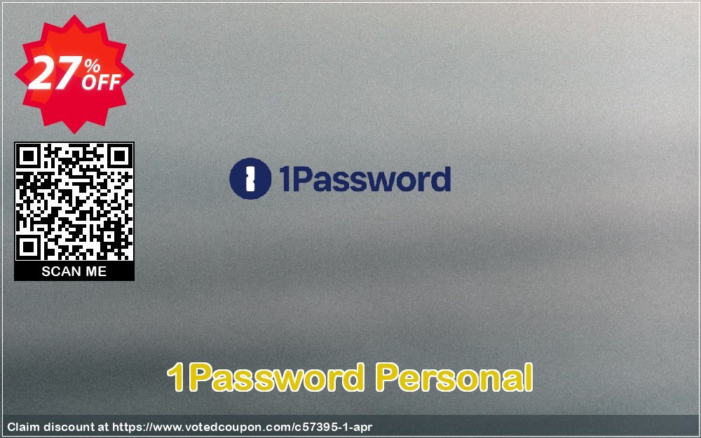 1Password Personal Coupon, discount 30% OFF 1Password Personal, verified. Promotion: Dreaded sales code of 1Password Personal, tested & approved