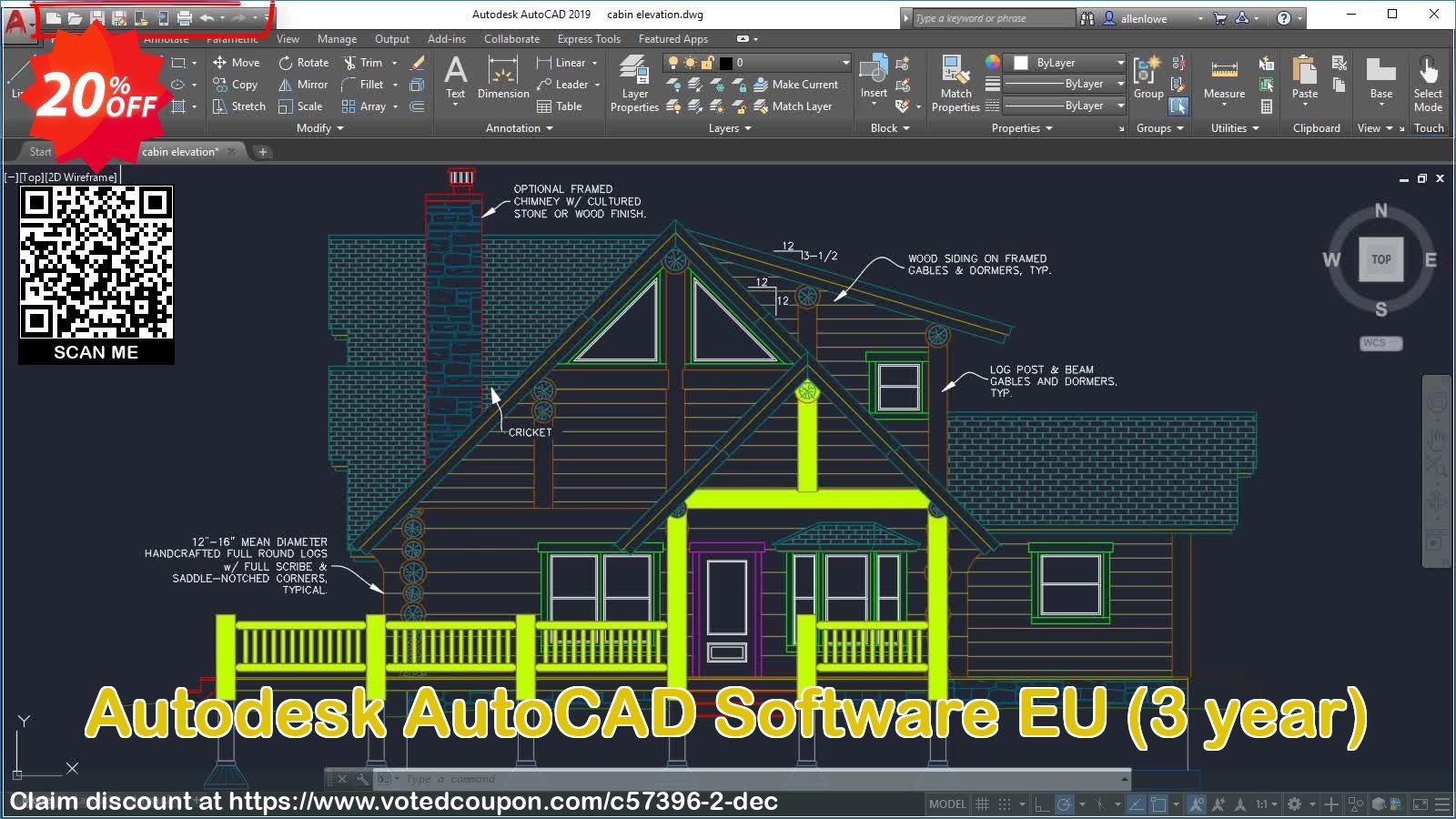 Autodesk AutoCAD Software EU, 3 year  Coupon Code May 2024, 20% OFF - VotedCoupon