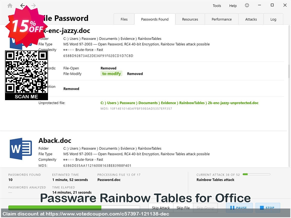 Passware Rainbow Tables for Office Coupon Code Apr 2024, 15% OFF - VotedCoupon
