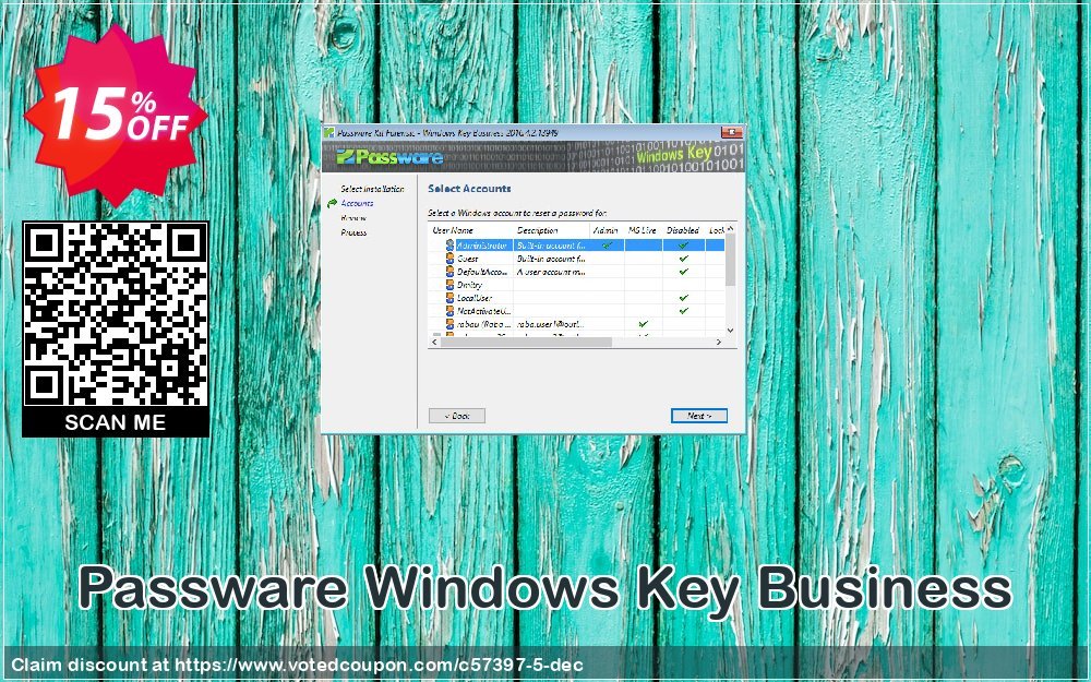 Get 15% OFF Passware Windows Key Business Coupon