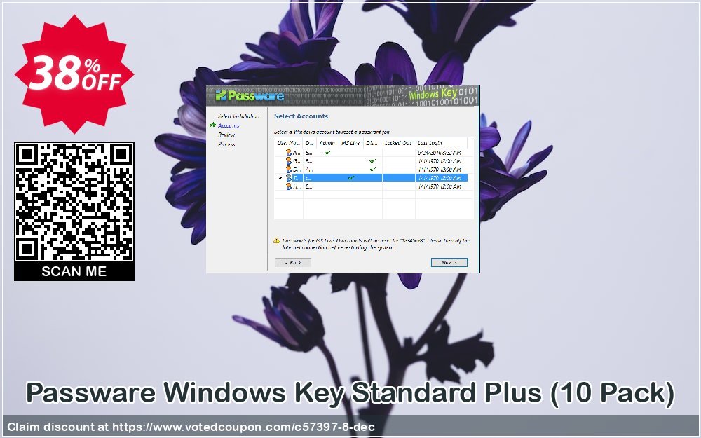 Passware WINDOWS Key Standard Plus, 10 Pack  Coupon Code May 2024, 38% OFF - VotedCoupon