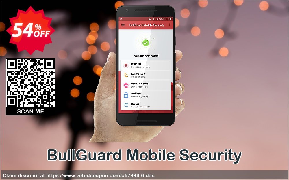 BullGuard Mobile Security Coupon, discount 50% OFF BullGuard Mobile Security, verified. Promotion: Awesome promo code of BullGuard Mobile Security, tested & approved