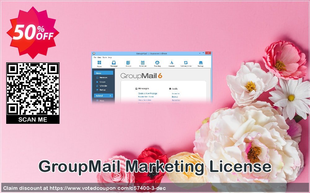 GroupMail Marketing Plan Coupon, discount 20% OFF GroupMail Marketing License, verified. Promotion: Awful discounts code of GroupMail Marketing License, tested & approved
