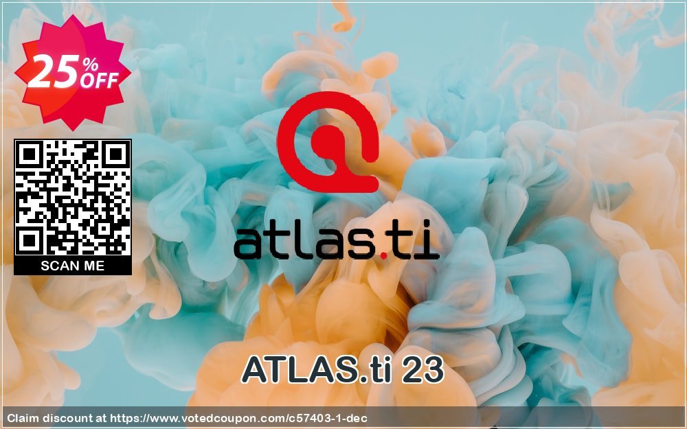 ATLAS.ti 22 Coupon, discount 15% OFF ATLAS.ti 22, verified. Promotion: Best deals code of ATLAS.ti 22, tested & approved