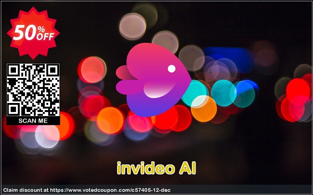 invideo AI Coupon, discount 50% OFF InVideo subscriptions, verified. Promotion: Hottest discount code of InVideo subscriptions, tested & approved